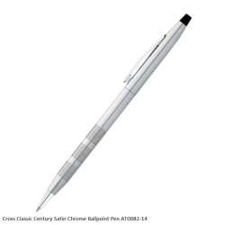 Cross Classic Century Satin Chrome Ballpoint Pen AT0082-14