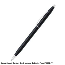 Classic Century Black Lacquer Ballpoint Pen AT0082-77