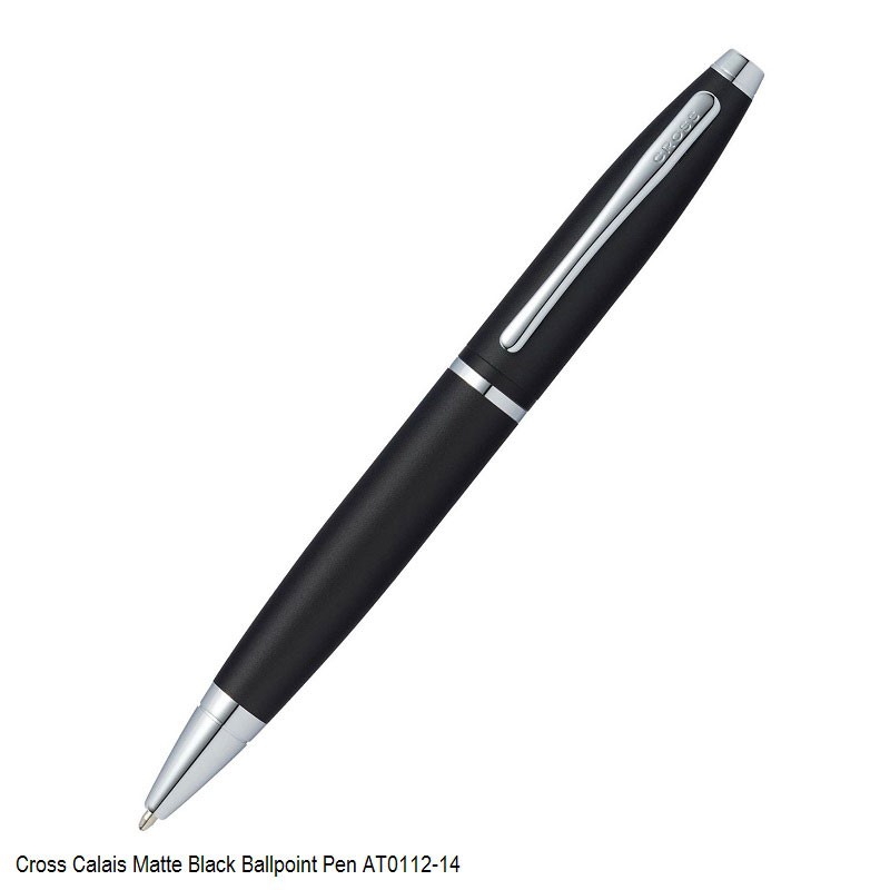 Cross Calais Matte Black Ballpoint Pen AT0112-14