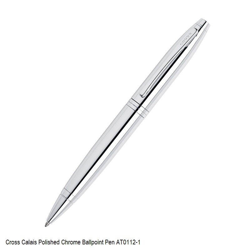 Cross Calais Polished Chrome Ballpoint Pen AT0112-1