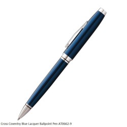 Cross Coventry Blue Lacquer Ballpoint Pen AT0662-9