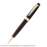 Cross Bailey Light Burgendy With Golden Trims Ballpoint Pen AT0742-11