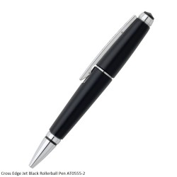 Cross Edge Jet Black Rollerball Pen At0555-2