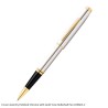 Cross Coventry Polished Chrome with Gold Tone Rollerball Pen AT0665-2