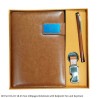 Gift Set DG-03 18 A5 Size 200pages Notebook with Ballpoint Pen and Keychain