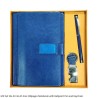Gift Set DG-03 36 A5 Size 200pages Notebook with Ballpoint Pen and Keychain