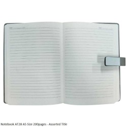Notebook AT28 A5 Size 192pages - Assorted Title