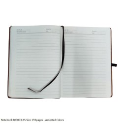 Notebook RJ5003 A5 192Pages - Assorted Title