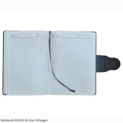 Notebook RJ5033 Magnetic Closer 192Pages A5 Size