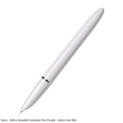 Kaco - Retro Hooded Fountain Pen Purple - Extra Fine Nib