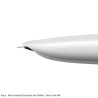 Kaco - Retro Hooded Fountain Pen White - Extra Fine Nib
