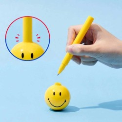 Kaco Lollipop Desktop Smiley World Gel Pen Black Ink