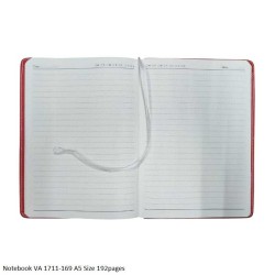 Notebook VA 1711-169 A5 Size 192pages Assorted Title