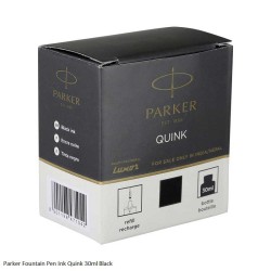 Parker Quink Bottle 30ml Ink Color Black