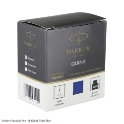 Parker Quink Bottle 30ml Ink Color Blue