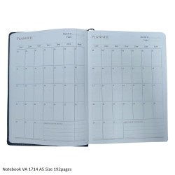 Notebook VA 1714 A5 Size 192pages Assorted Title