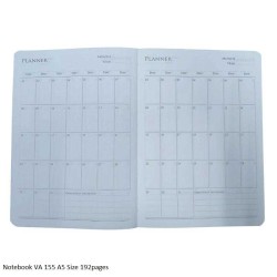 Notebook VA-155 A5 Size 192pages Cork finish title