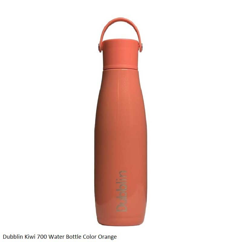 Dubblin Kiwi 700 Water Bottle Orange 700ml Capacity