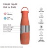 Dubblin Kiwi 700 Water Bottle Orange 700ml Capacity