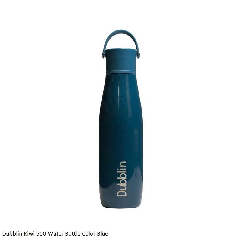 Dubblin Kiwi 500 Water Bottle Blue 500ml Capacity