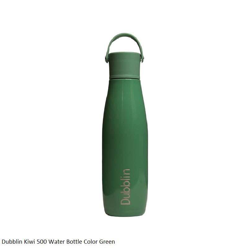 Dubblin Kiwi 500 Water Bottle Green 500ml Capacity