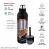 Dubblin Champ 750 Water Bottle Orange 750ml Capacity