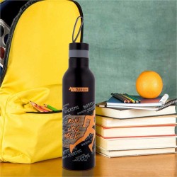 Dubblin Champ 750 Water Bottle Orange 750ml Capacity
