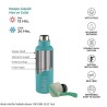 Dubblin Boom 700 Water Bottle Teal 625ml Capacity