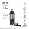 Dubblin Boom 700 Water Bottle Black 625ml Capacity