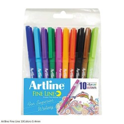 Artline Fine Line 10Colors...