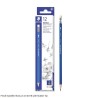 Pencil Staedtler Norica 132 46-HB with Rubber Tip