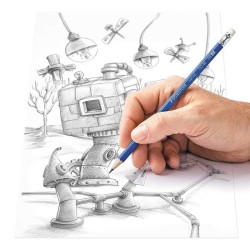 Pencil Staedtler Norica 132 46-HB with Rubber Tip