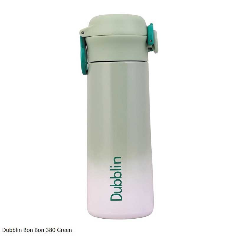 Dubblin Bon Bon 380 Water Bottle Green 380ml Capacity