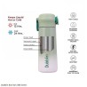 Dubblin Bon Bon 380 Water Bottle Green 380ml Capacity