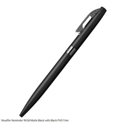 Sheaffer Reminder 9017 Matt Black with Black PVD Trim Ballpoint Pen