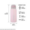 Dubblin Robot 300 Water Bottle Pink 300ml Capacity