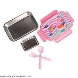 Lunch Box Youp  Candy PPL8033 Pink 850ml Capacity