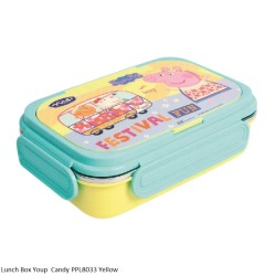Lunch Box Youp  Candy PPL8033 Yellow 850ml Capacity