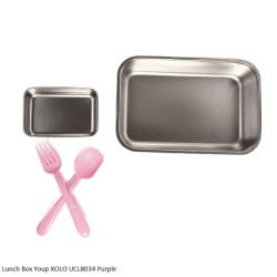 Lunch Box Youp XOLX UCL8034 Purple 850ml Capacity