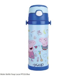 Water Bottle Youp Lucas PP516 Blue 500ml Capacity