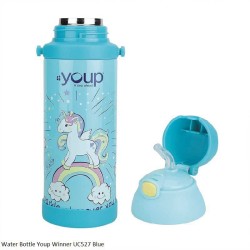 Water Bottle Youp Winner UC527 Blue 500ml Capacity
