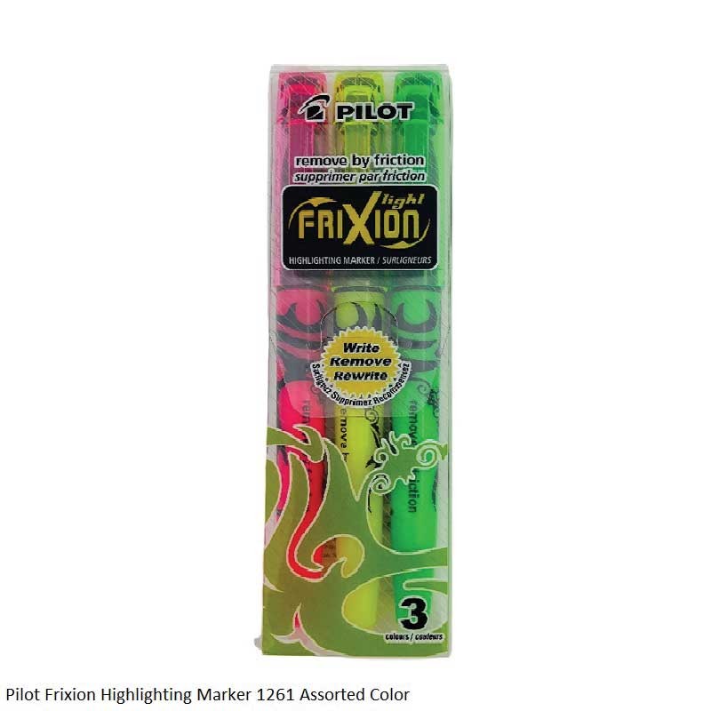 Pilot Frixion Highlighting Marker Pilot Frixion Highlighting Marker