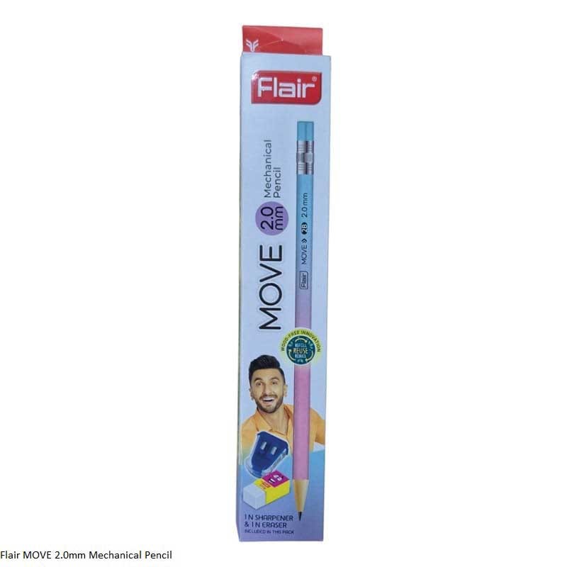 Flair MOVE 2.0mm Mechanical Pencil Assorted Colour