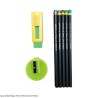 Apsara Matt Magic Pencil With Colourful Wood, Pack of 10 Pencil Each