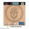 DIY Pichwai Shrinathji Platter-Paint Yourself Activity Kit