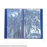Worldone Business Card Holder 240 Cards BC102 Assorted 3 Color
