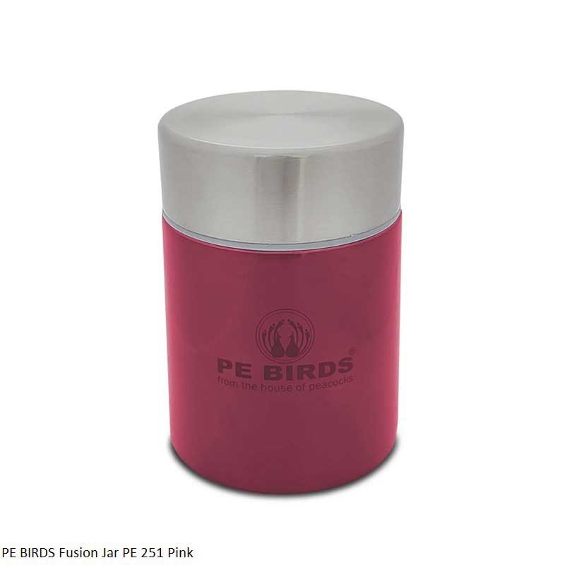 PE BIRDS Fusion Jar PE 251 Pink 180ml Capacity