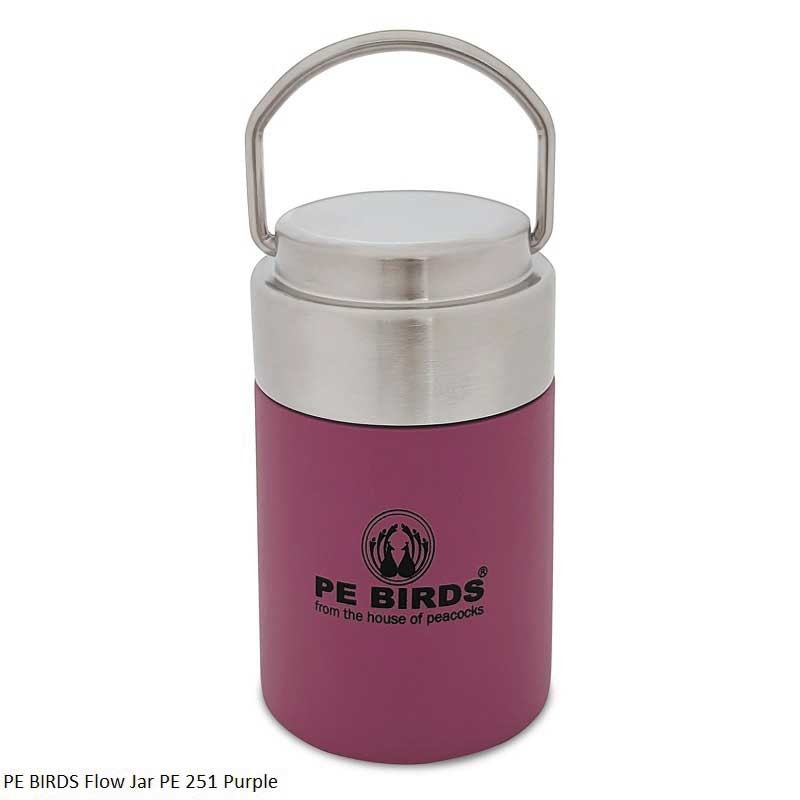 PE BIRDS Flow Jar PE 251 Purple 220ml Capacity