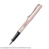 Unomax Magnum Fountain Pen Ink Blue Metalic Pink Colour