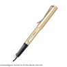 Unomax Magnum Fountain Pen Ink Blue Metalic Gold Colour